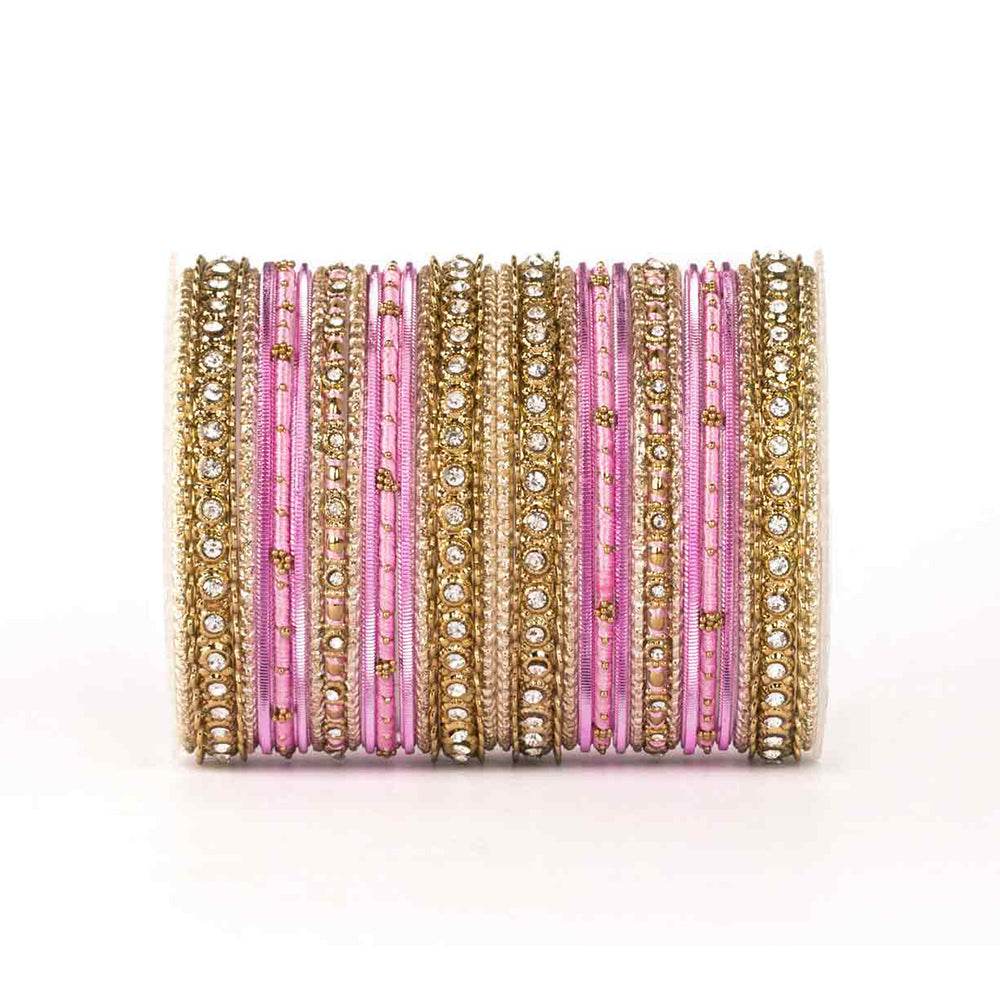 Elegant Colored Thread Bangle Set T4 Jewels