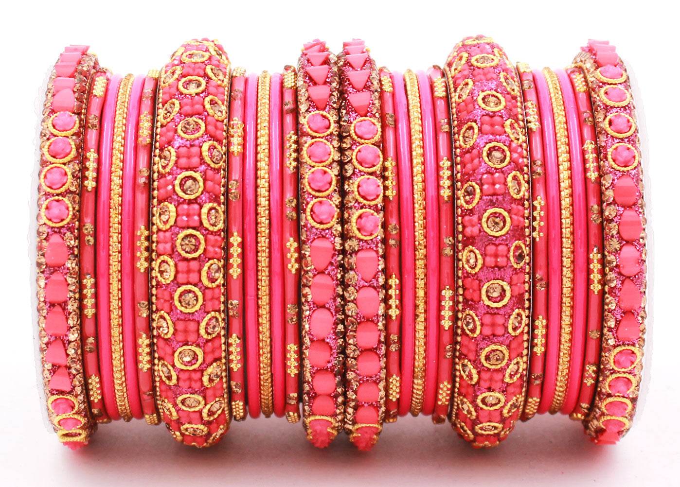 Traditional Lac Bangle set for Women by T4 Jewels - T4 Jewels
