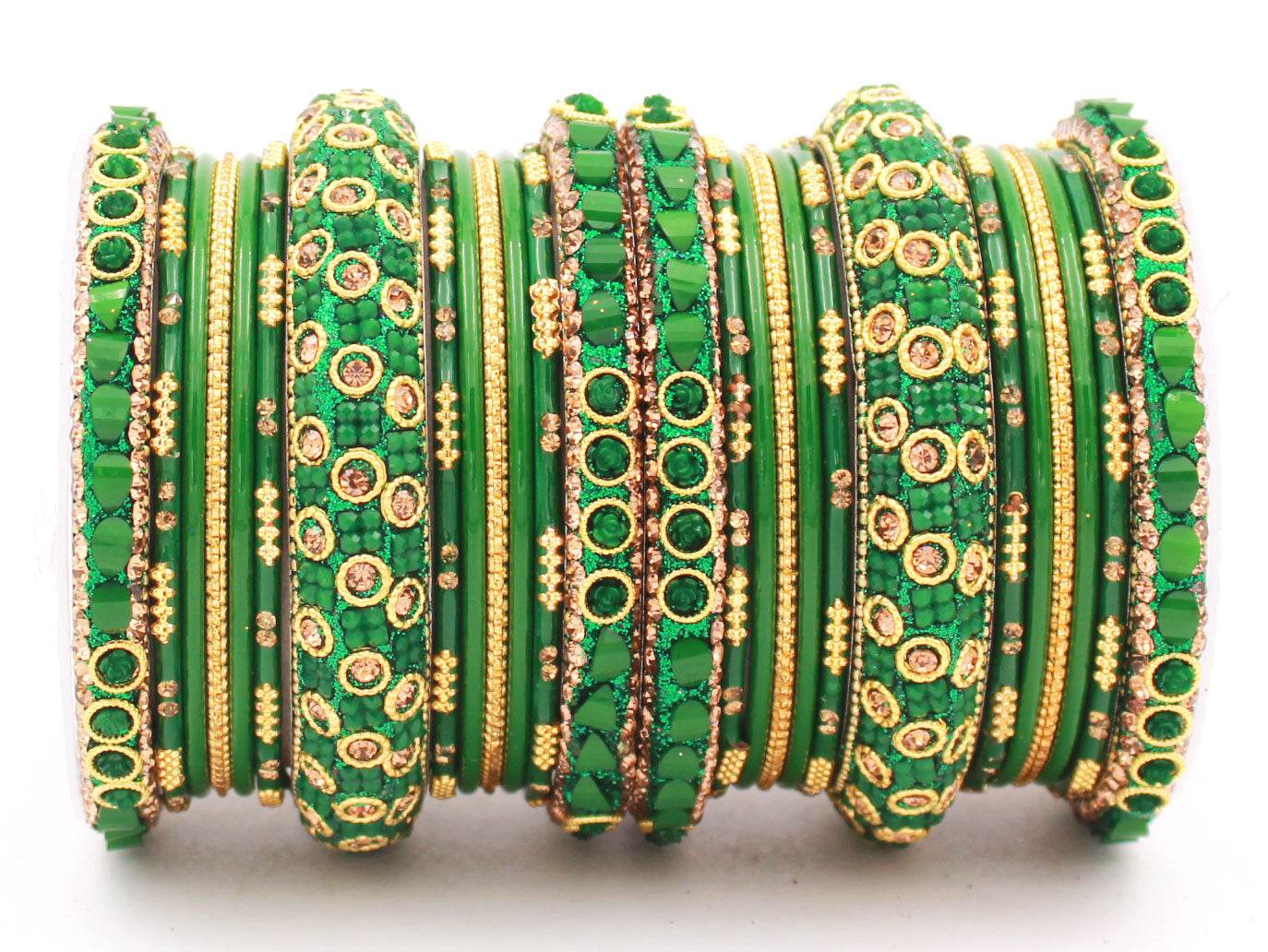 Traditional Lac Bangle set for Women by T4 Jewels - T4 Jewels