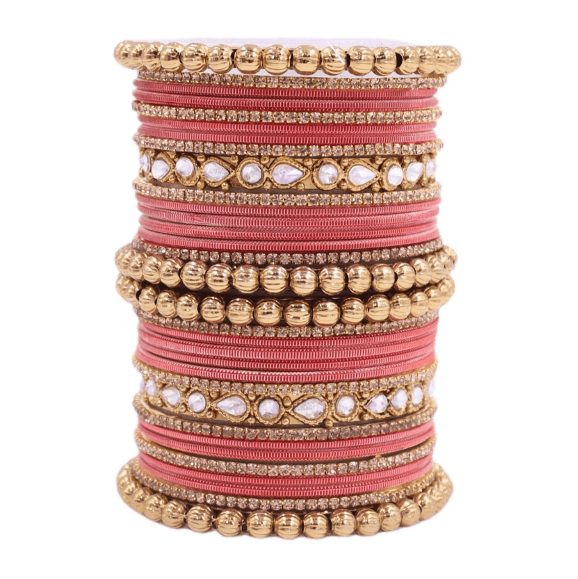 Traditional Ethnic Bangle Set by T4 Jewels for women for both hands Gajri T4 Jewels