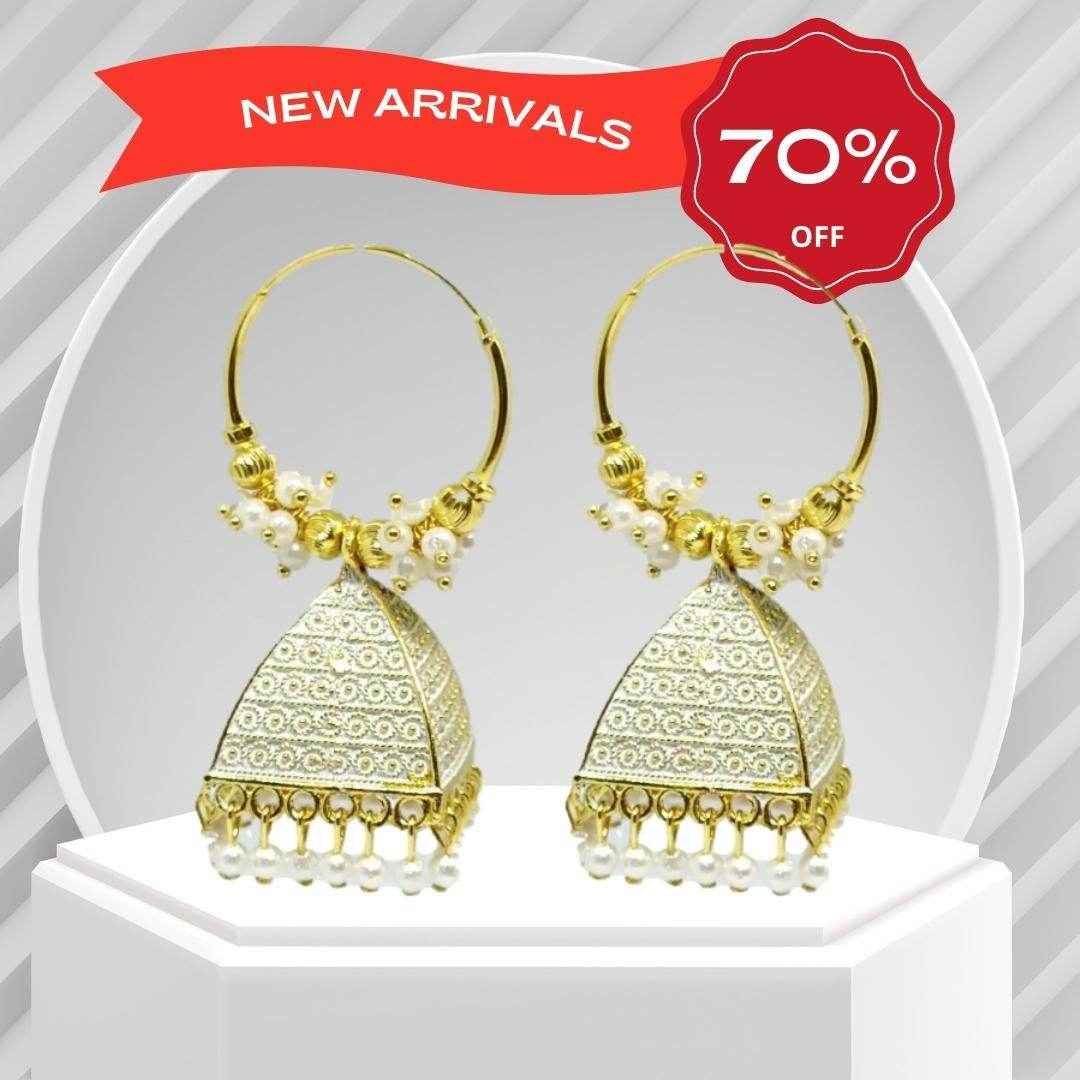 T4 Jewels Rectangle Design Earrings