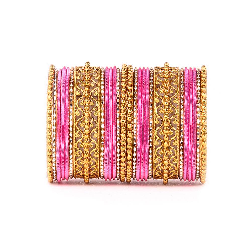 Low Cost Shinning Bangle Set Rani T4 Jewels