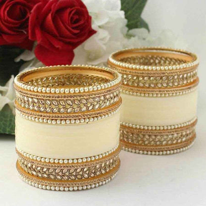 T4 Jewels Red Color Premium Chuda For Your Special Day (CH-20Z)