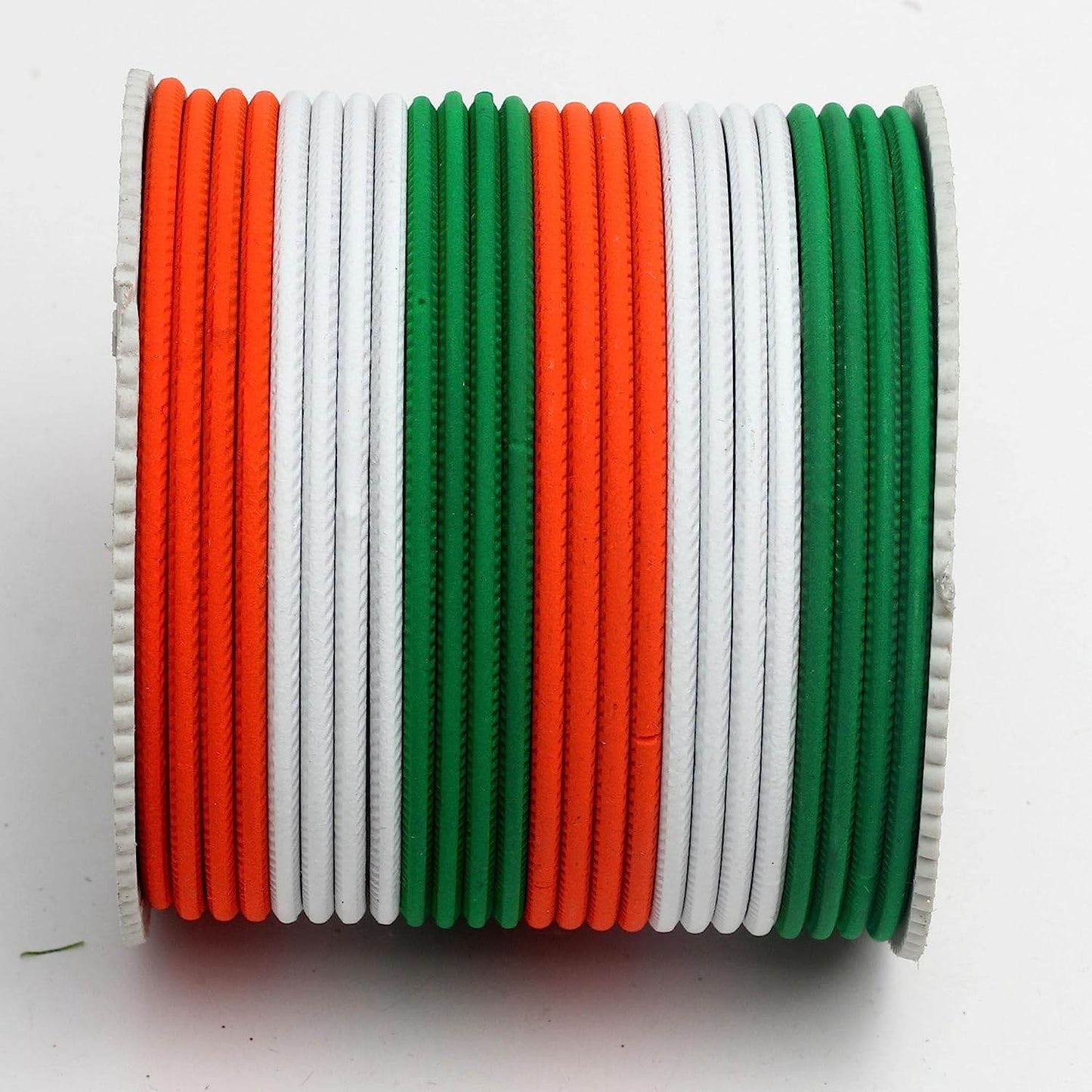 T4 Jewels Matte Tricolor Bangle Set (Pack Of 24) T4 Jewels