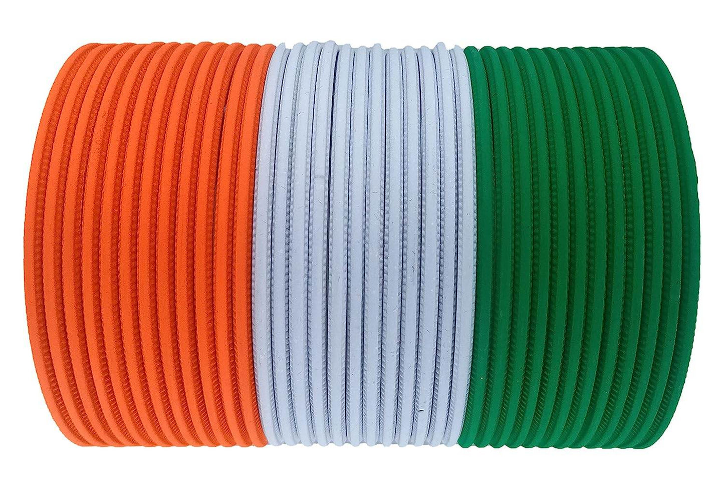 T4 Jewels Matte Tricolor Bangle Set (Pack Of 36) T4 Jewels