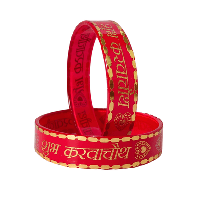 T4 Jewels Karwachauth Kada For Women And Girls (Pack Of 2) T4 Jewels
