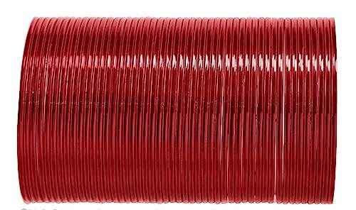 T4 Jewels Plane Glossy Finish Beautiful Classy Metal Bangles Set For Women And Girls - (Pack Of 48 Bangles) - RGL