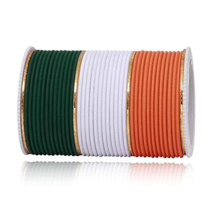 T4 Jewels Tricolor Bangles (Pack Of 36) T4 Jewels