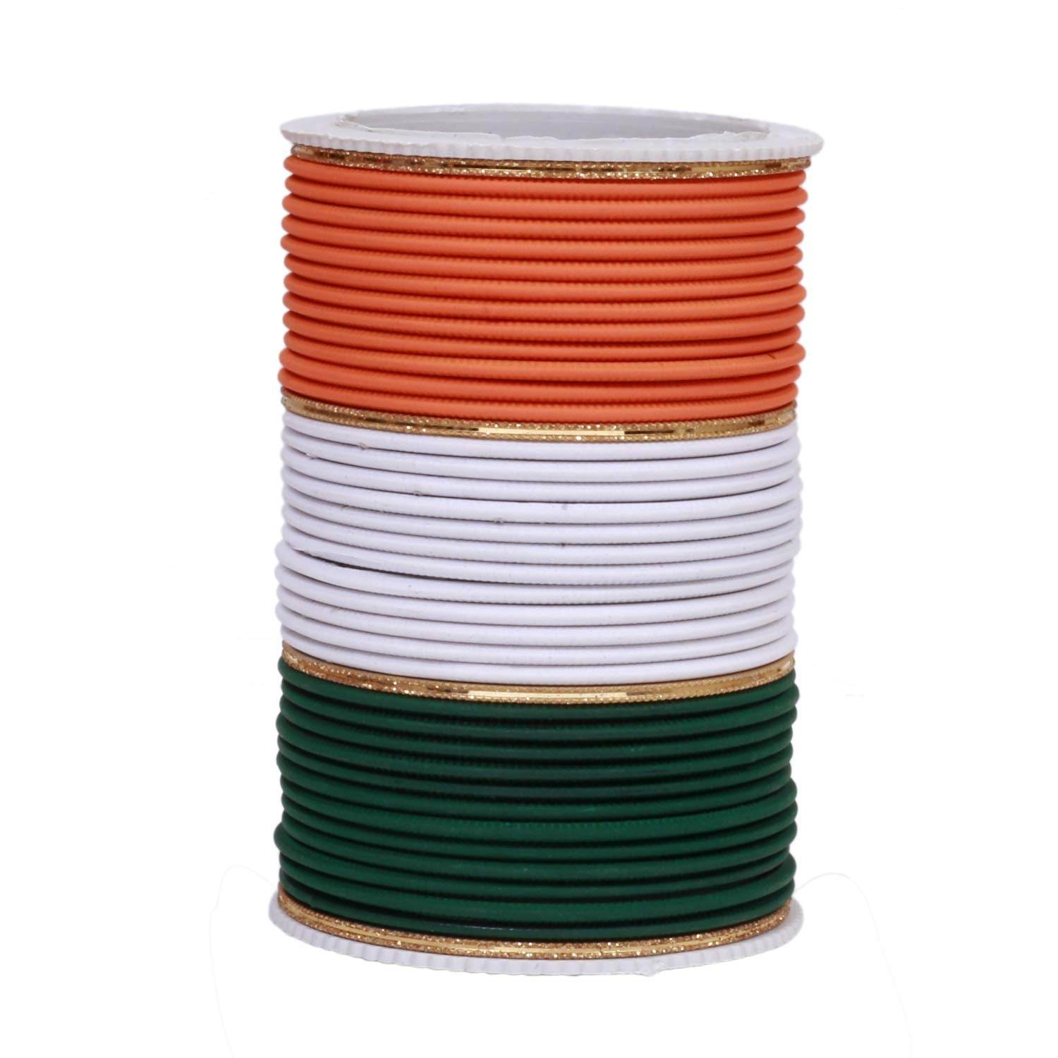 T4 Jewels Tricolor Bangles (Pack Of 36) T4 Jewels
