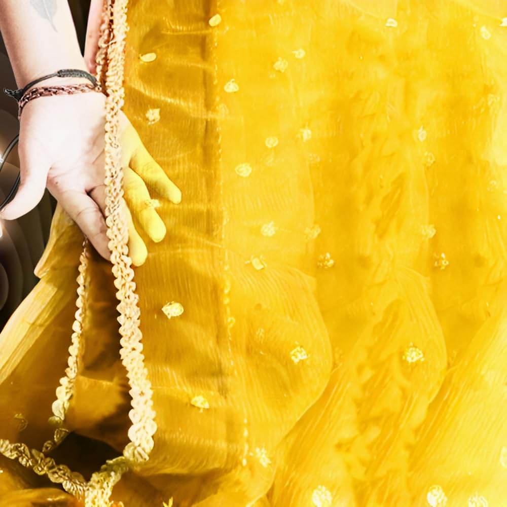 Customized Name Bridal Net Dupatta, Chunni for Wedding Day, Marriage, Special Occasion - 2.5 Meter T4 Jewels