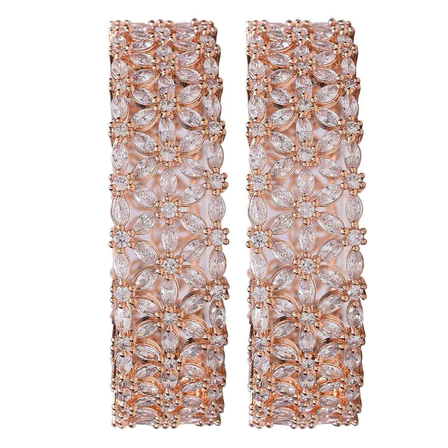 Kiara Beautiful American Diamond Bangles