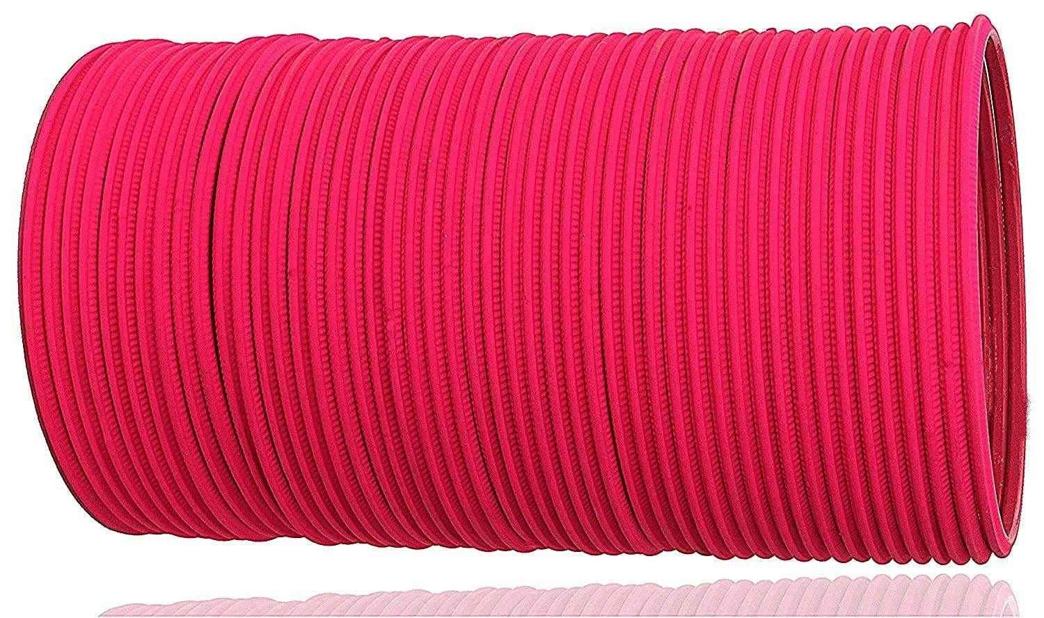 T4 Jewels Matte Desighn Neon Colour Branded Bangles Set For Women And Girls - (Pack Of 48 Bangles) - BD