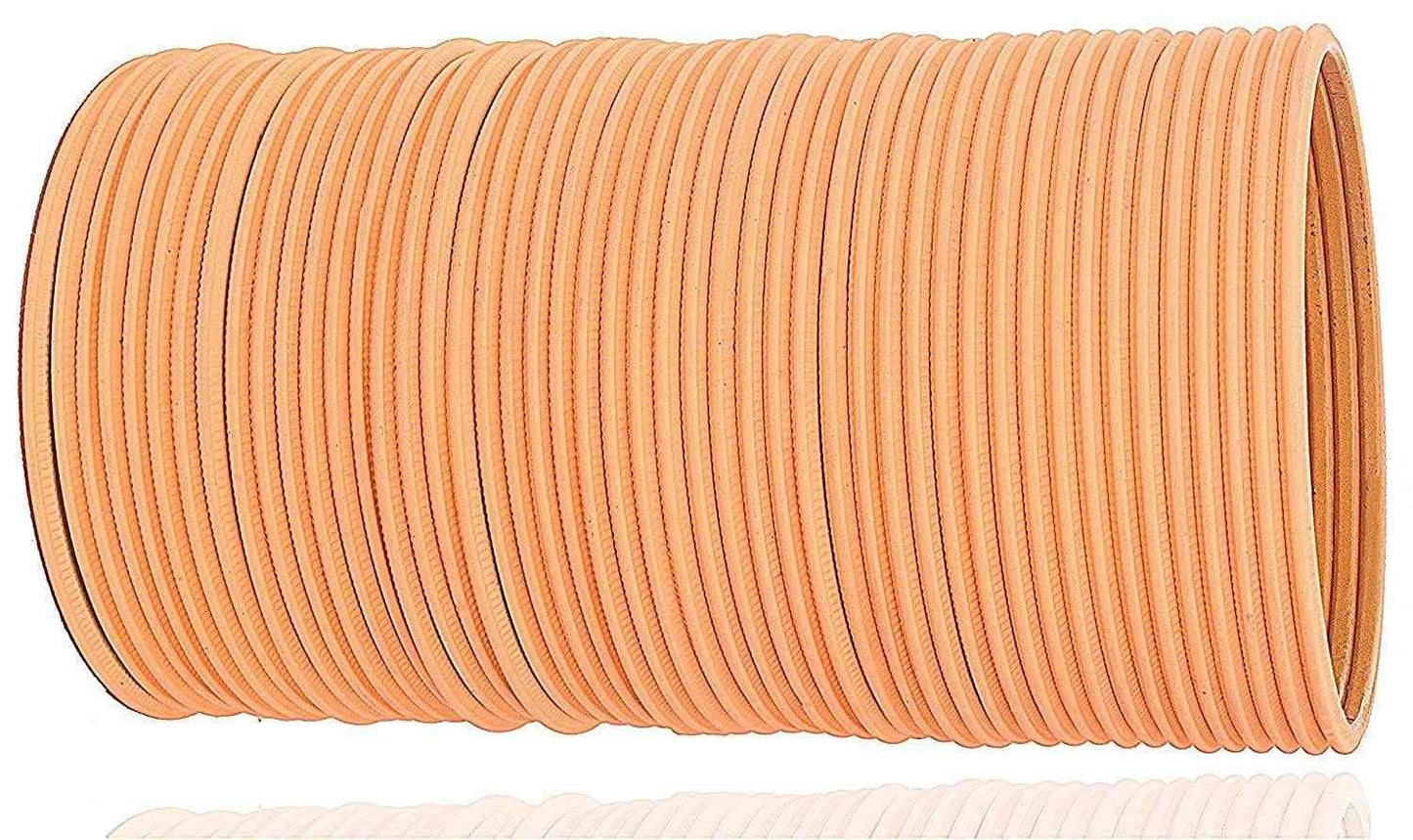 T4 Jewels Matte Desighn Neon Colour Branded Bangles Set For Women And Girls - (Pack Of 48 Bangles) - BD
