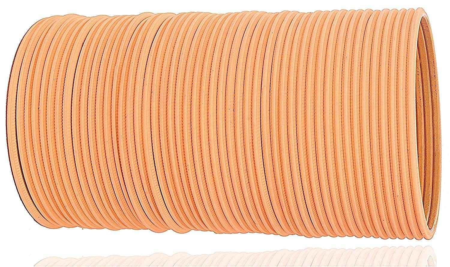 T4 Jewels Matte Desighn Neon Colour Branded Bangles Set For Women And Girls - (Pack Of 48 Bangles) - BD