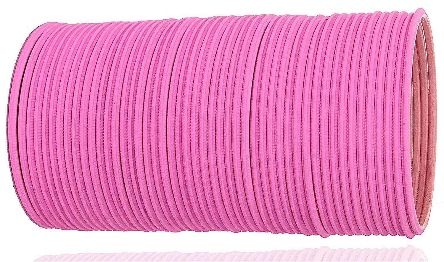 T4 Jewels Matte Desighn Neon Colour Branded Bangles Set For Women And Girls - (Pack Of 48 Bangles) - BD