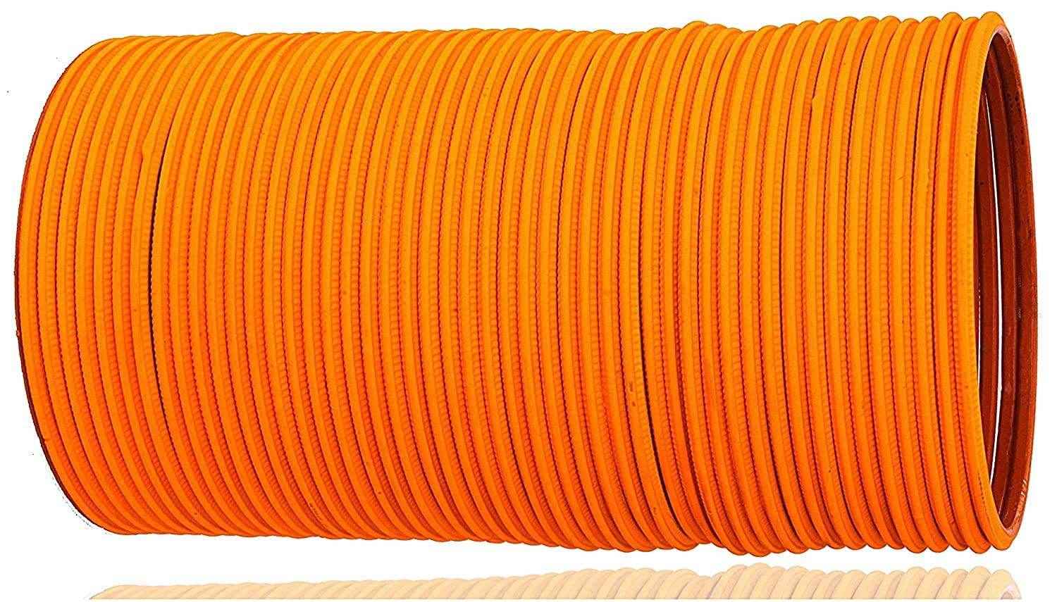 T4 Jewels Matte Desighn Neon Colour Branded Bangles Set For Women And Girls - (Pack Of 48 Bangles) - BD