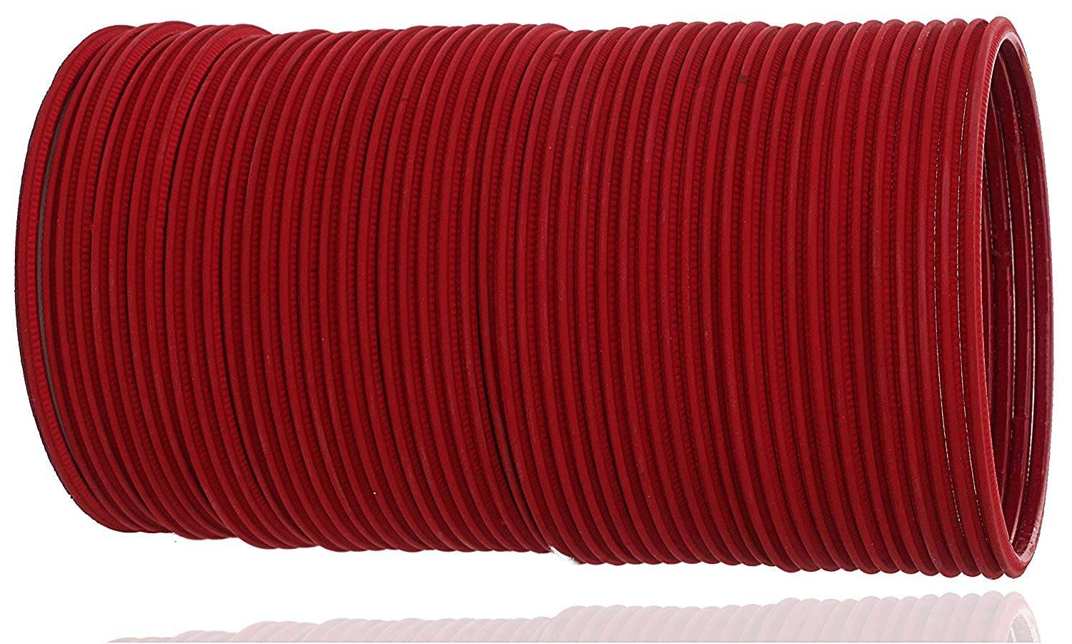 T4 Jewels Matte Desighn Neon Colour Branded Bangles Set For Women And Girls - (Pack Of 48 Bangles) - BD