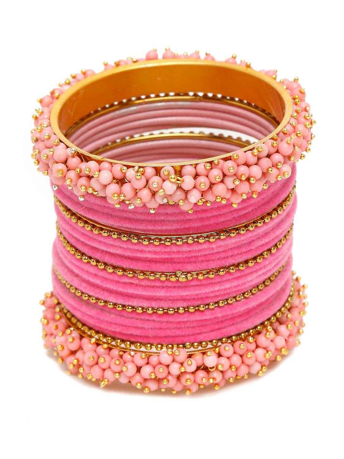 T4 Jewels Fashion Latest Gold Plated Set of 23 Stylish Traditional Bangle for Women - 4NO