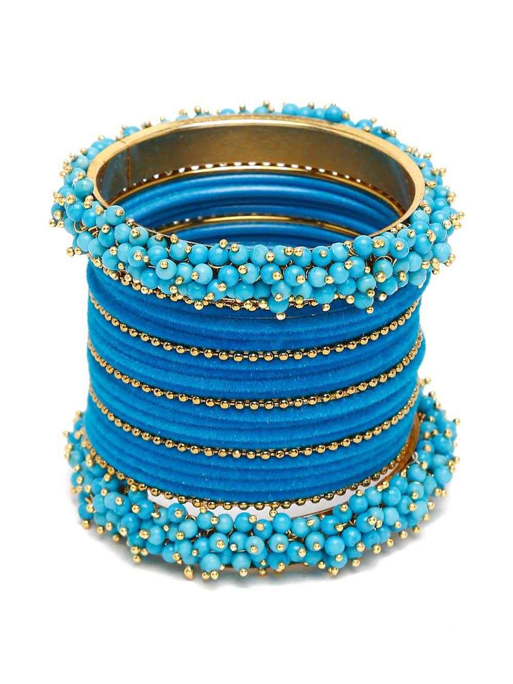 T4 Jewels Fashion Latest Gold Plated Set of 23 Stylish Traditional Bangle for Women - 4NO