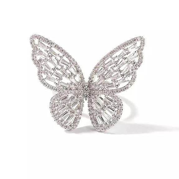 T4 Jewels Butterfly Design Ring - ADR007 T4 Jewels