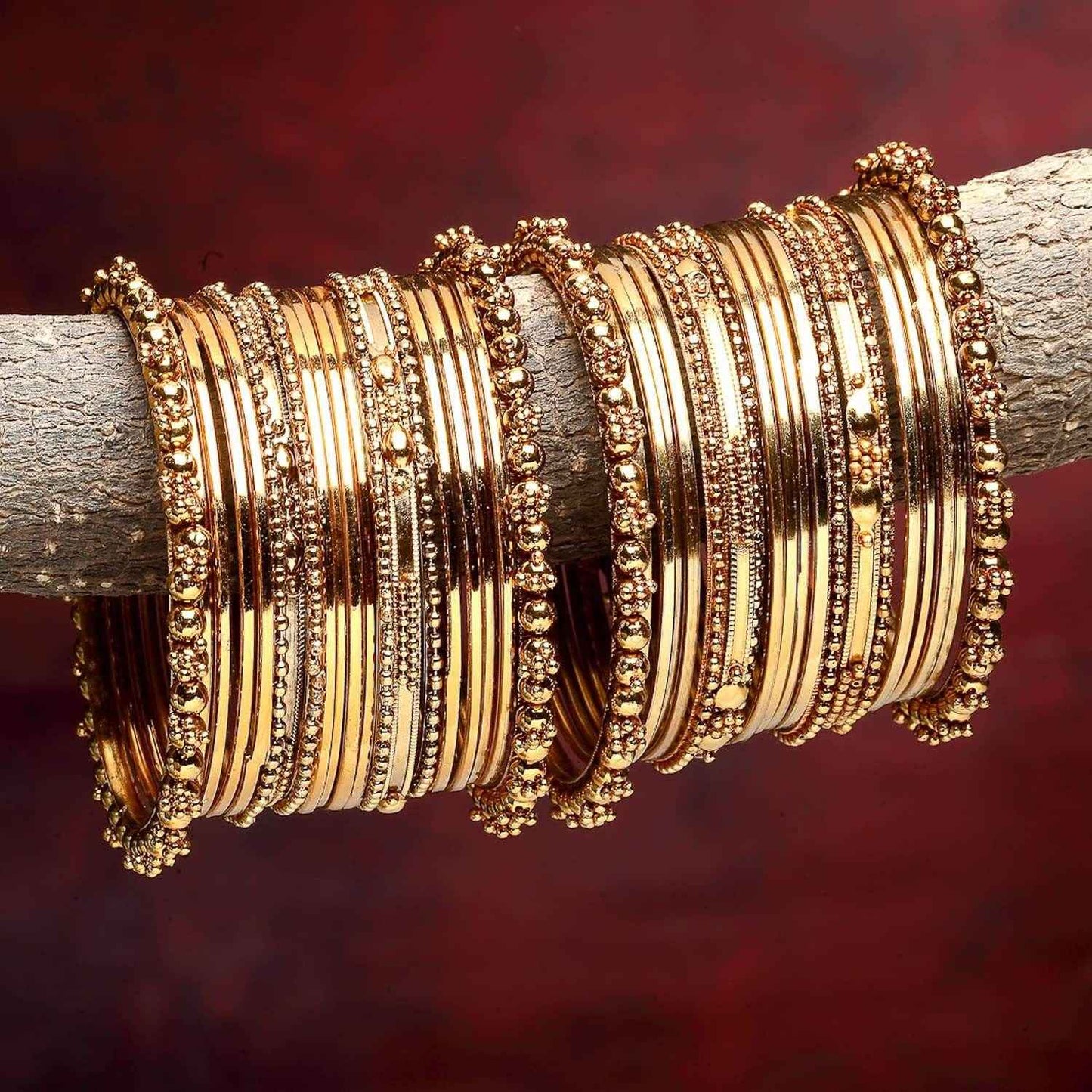 Gauri Alloy Bangle Set
