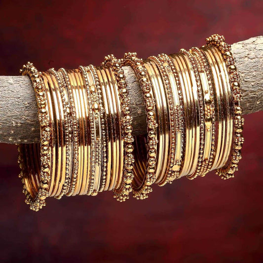 Gauri Alloy Bangle Set