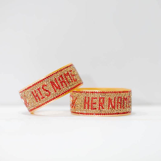 Couple Name Personalized Bangle 2.11 T4 Jewels