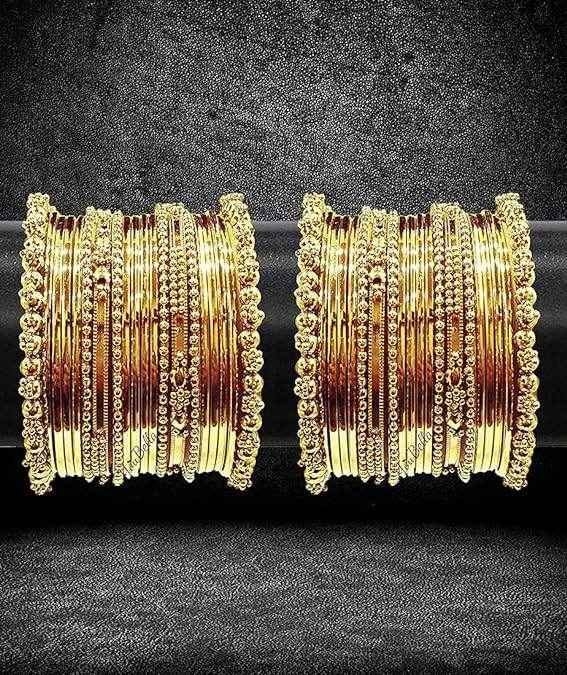 Gauri Alloy Bangle Set