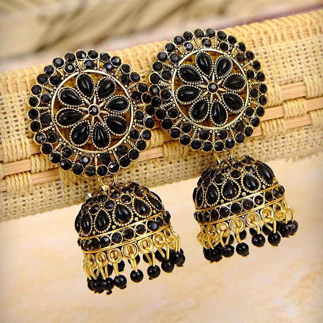 T4 Jewels Flower Design Latest Adjustable Earrings