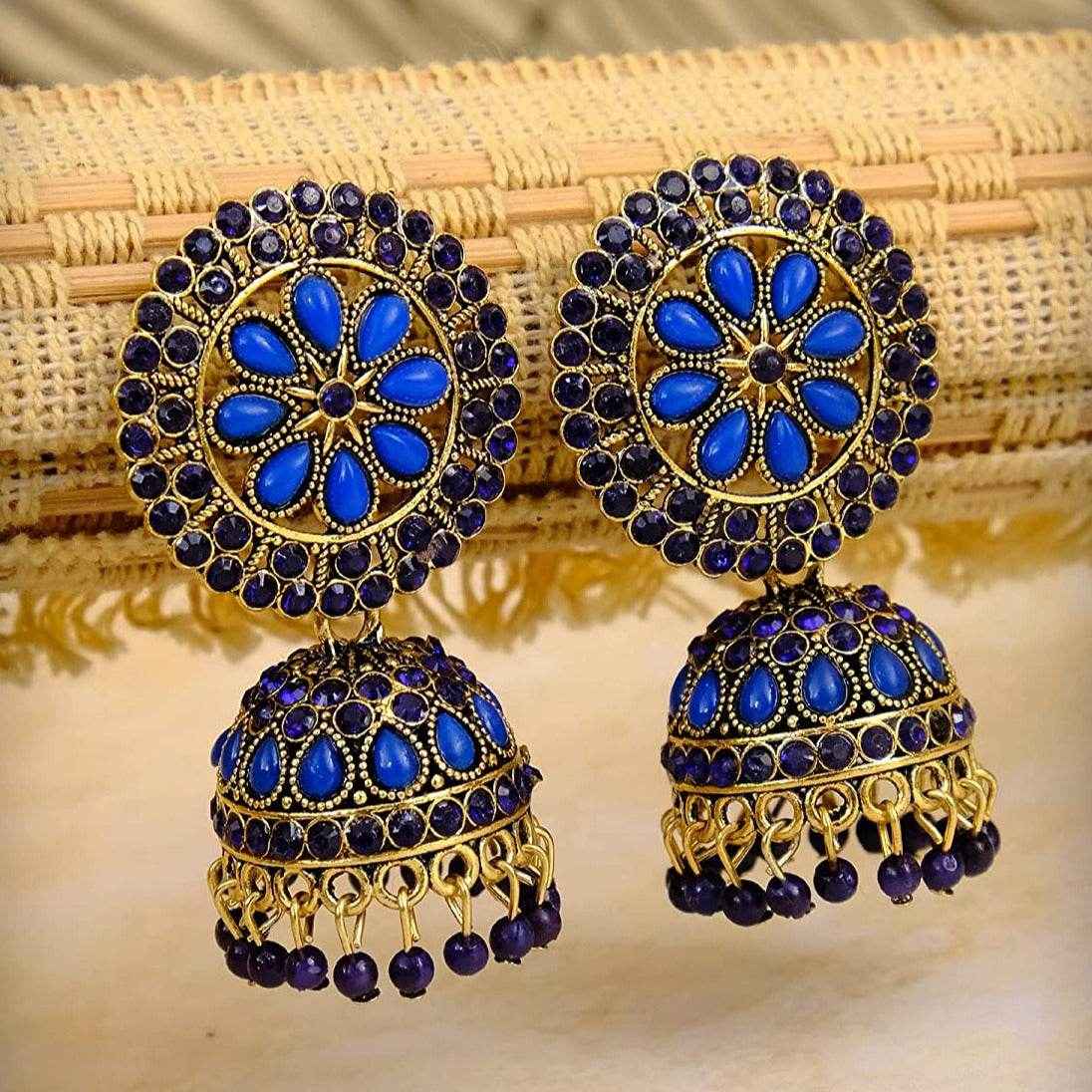 T4 Jewels Flower Design Latest Adjustable Earrings