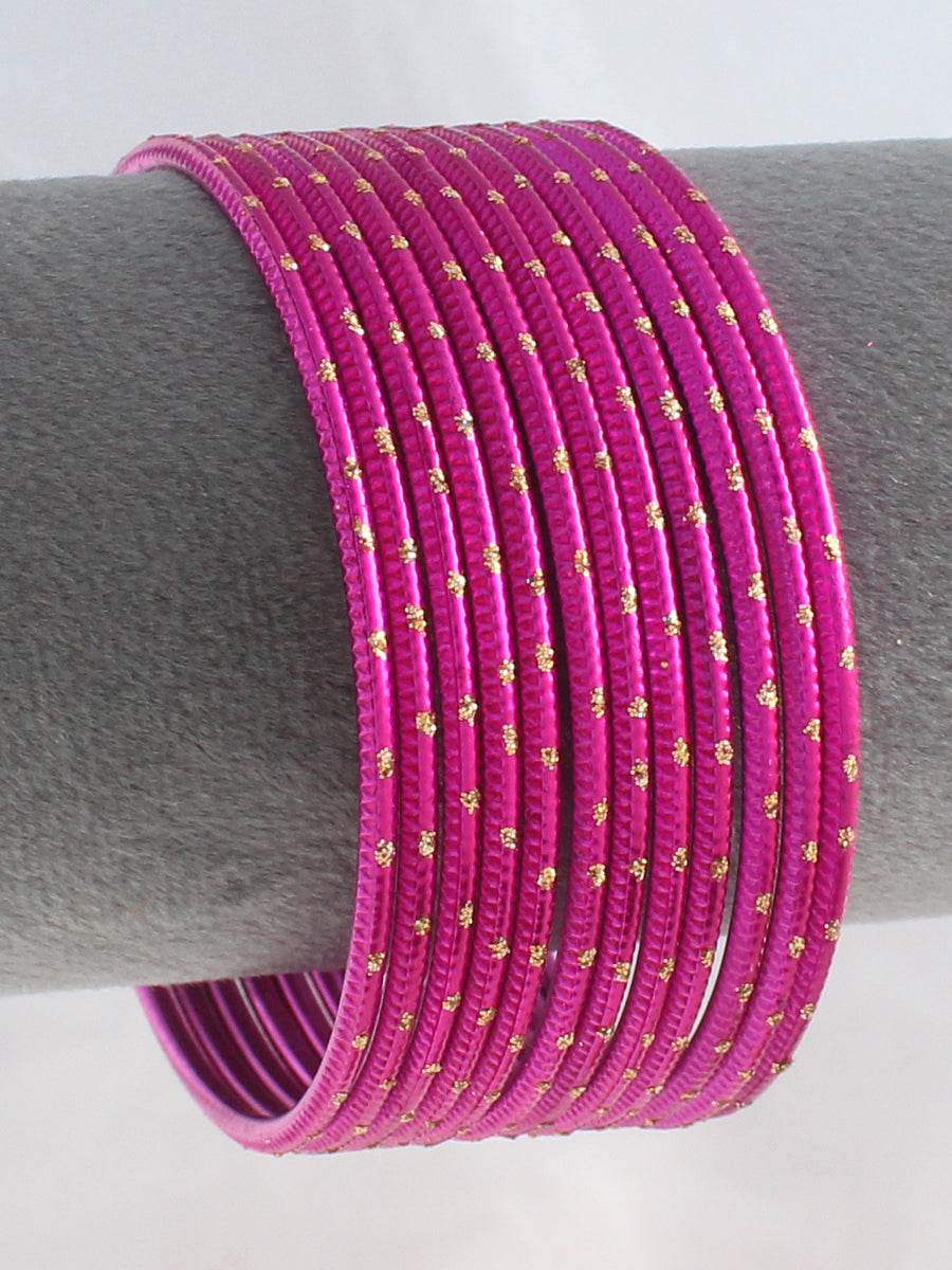 Bani Bangle Set Hot Pink T4 Jewels