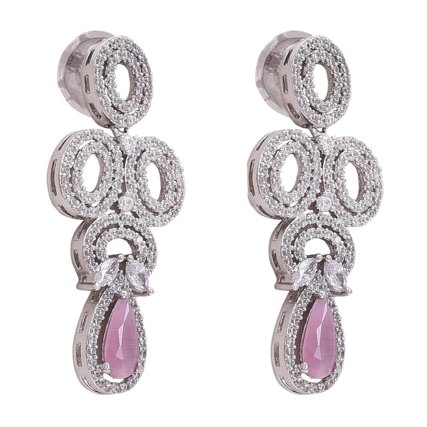 Eye-Catching Handmade CZ Necklace Set Jewelry for Women - Make a Statement T4 Jewels