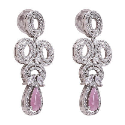 Eye-Catching Handmade CZ Necklace Set Jewelry for Women - Make a Statement T4 Jewels