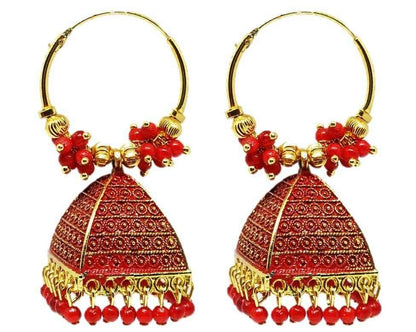T4 Jewels Rectangle Design Earrings