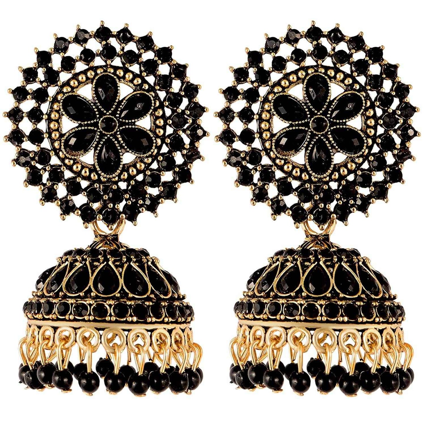 T4 Jewels Flower Design Adjustable Earrings
