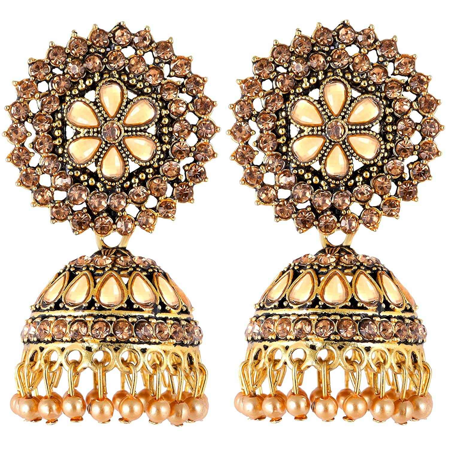 T4 Jewels Flower Design Adjustable Earrings