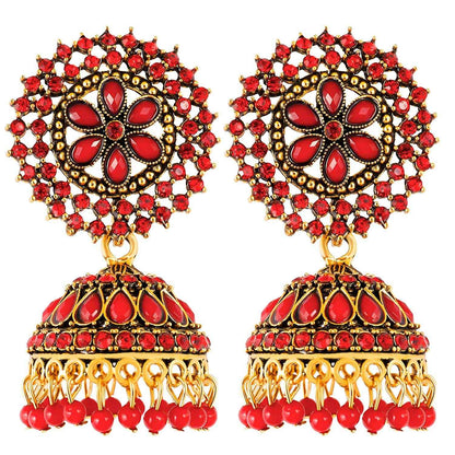 T4 Jewels Flower Design Adjustable Earrings
