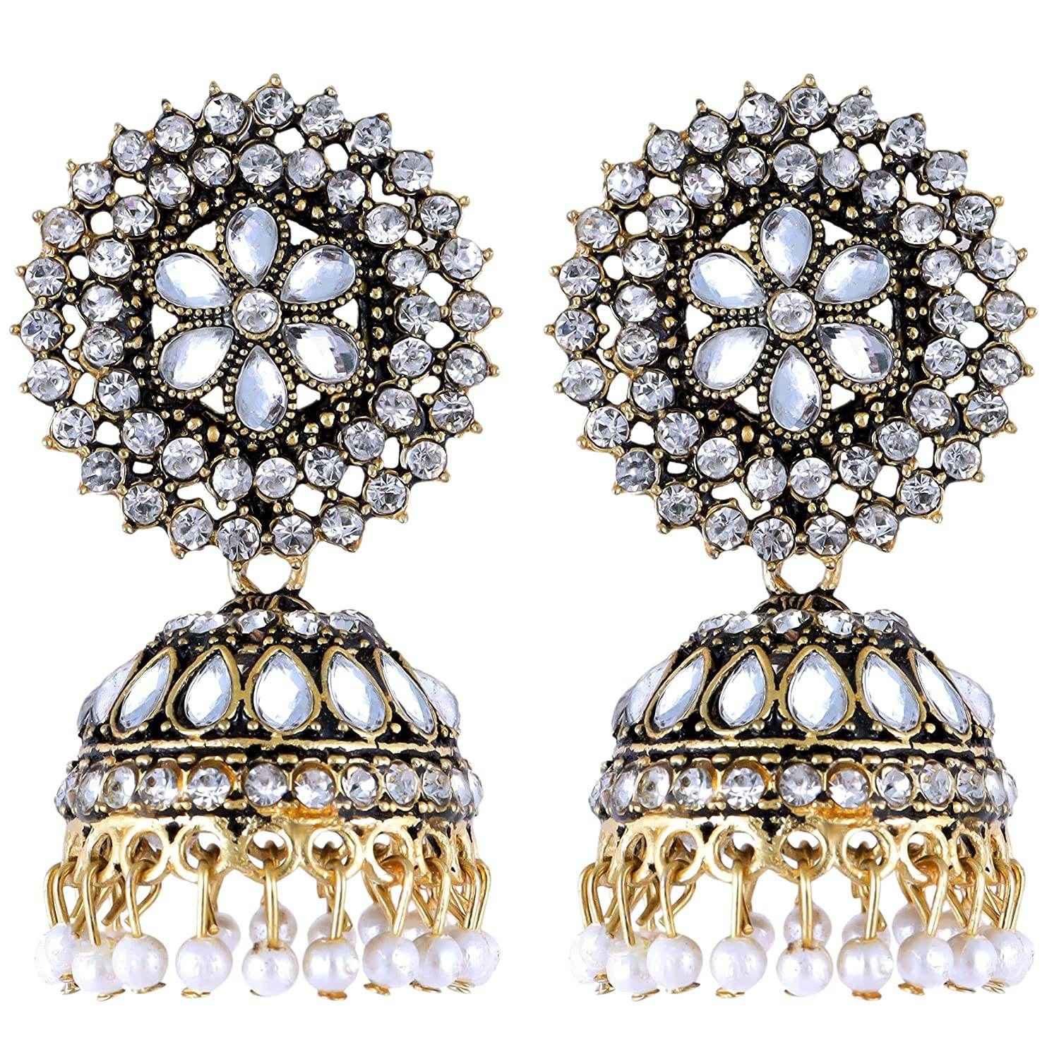 T4 Jewels Flower Design Adjustable Earrings