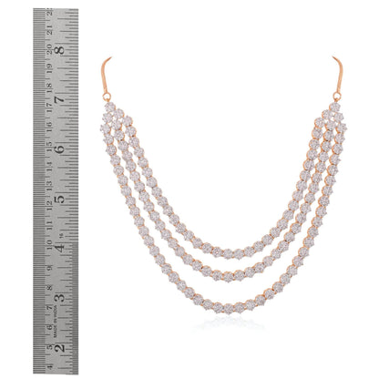 Classic Handmade CZ Necklace Set - Timeless Beauty - T4 Jewels
