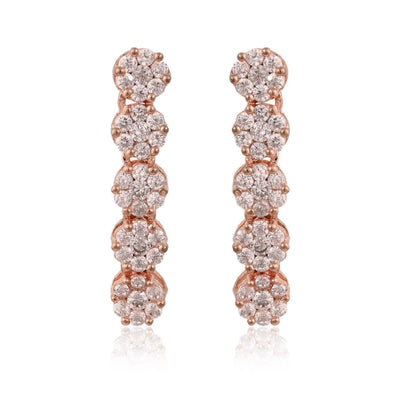 Stunning Handmade CZ Necklace Set - An Eye-Catching Piece - T4 Jewels