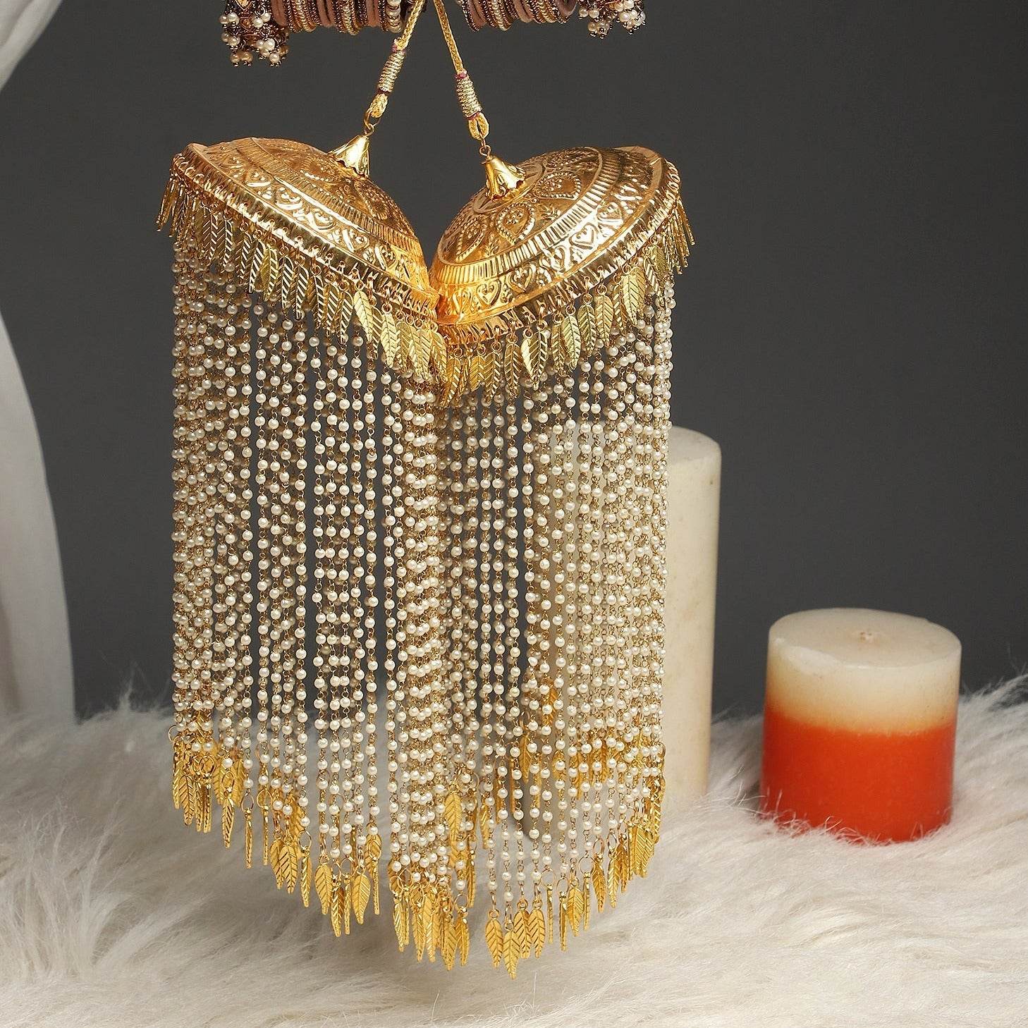 Long beaded Kaleere with Adjustable Knot by T4 Jewels - T4 Jewels
