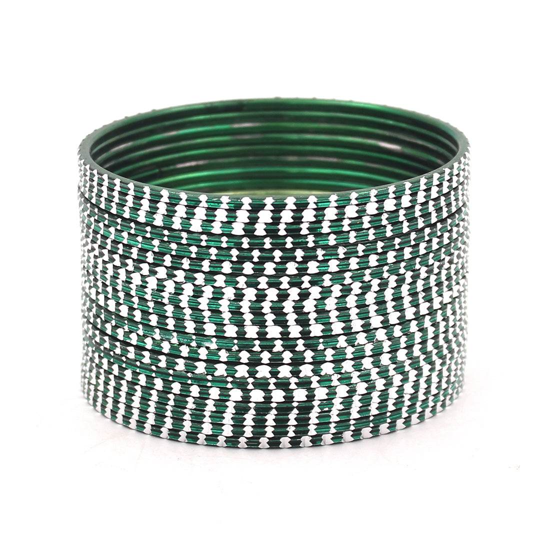 Set of 24 Shining Bangles with Cutting Design by T4 Jewels KAI T4 Jewels