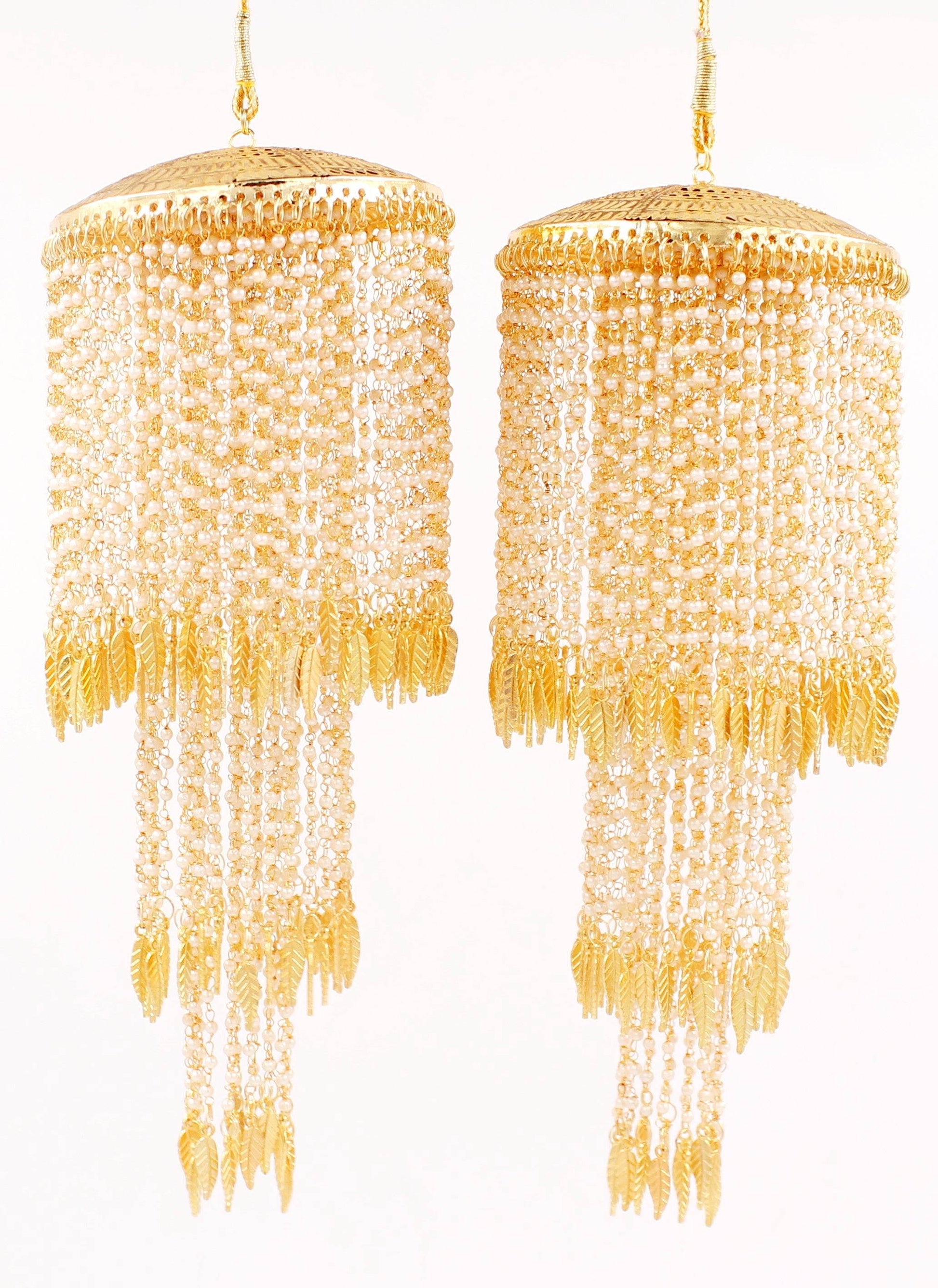 Beautiful Broad Jhumar Style Kaleere by T4 Jewels T4 Jewels