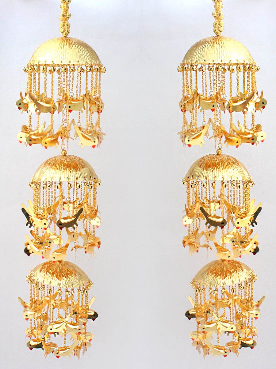 Sehar Kaleeray Golden T4 Jewels