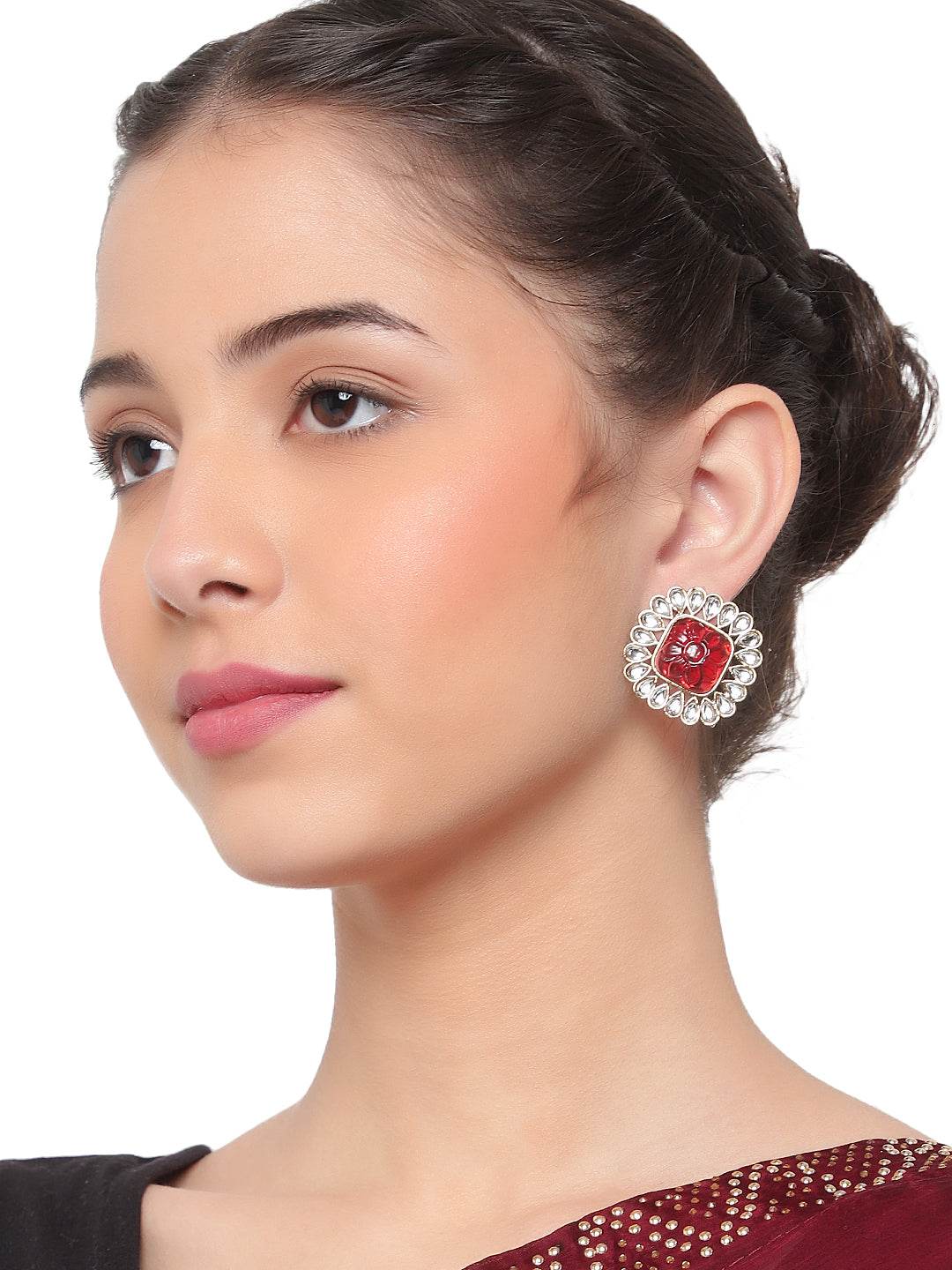 Traditional Kundan Earring by T4 Jewels T4 Jewels