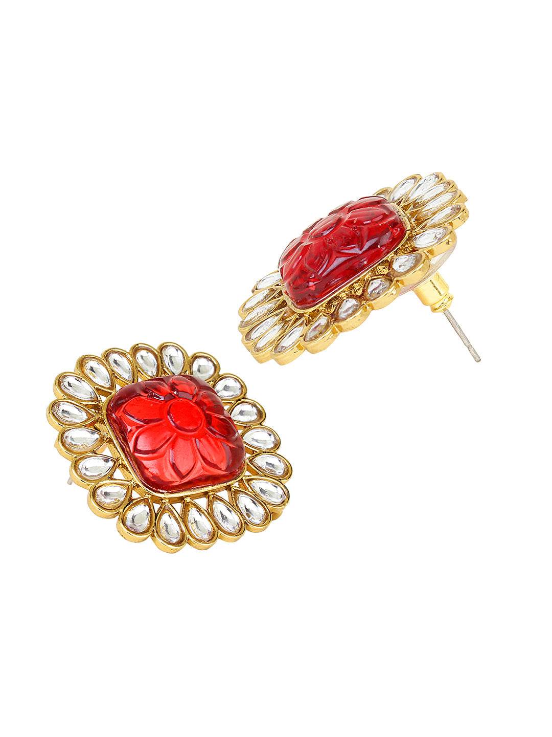 Traditional Kundan Earring by T4 Jewels T4 Jewels