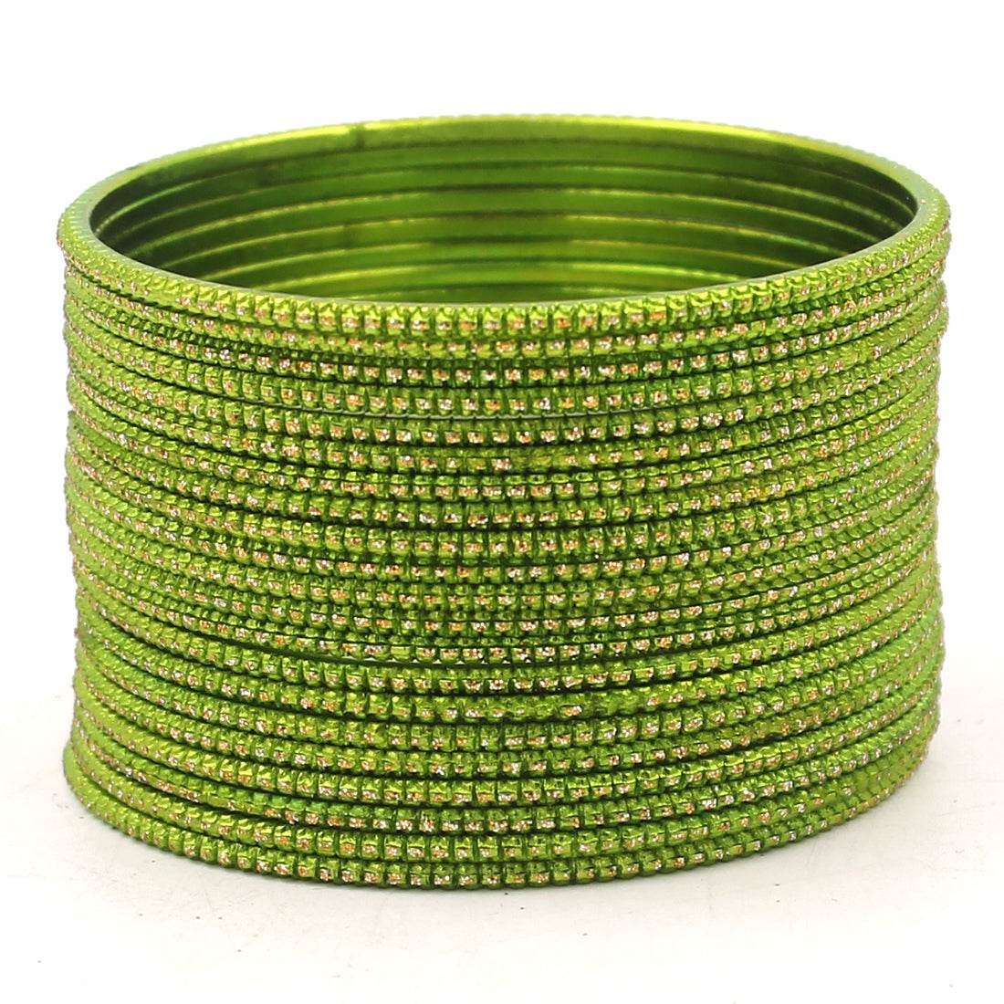 Set of 24 Glitter Bangles by T4 Jewels Mehandi T4 Jewels