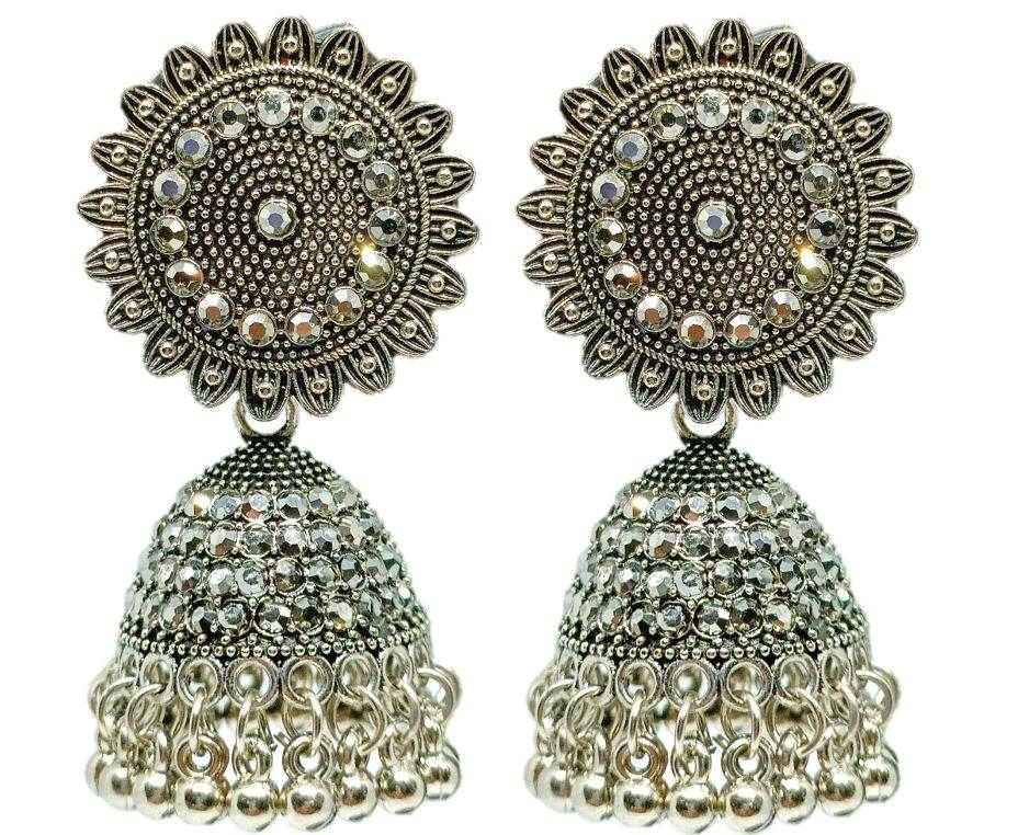 T4 Jewels Silver Color Adjustable Earring