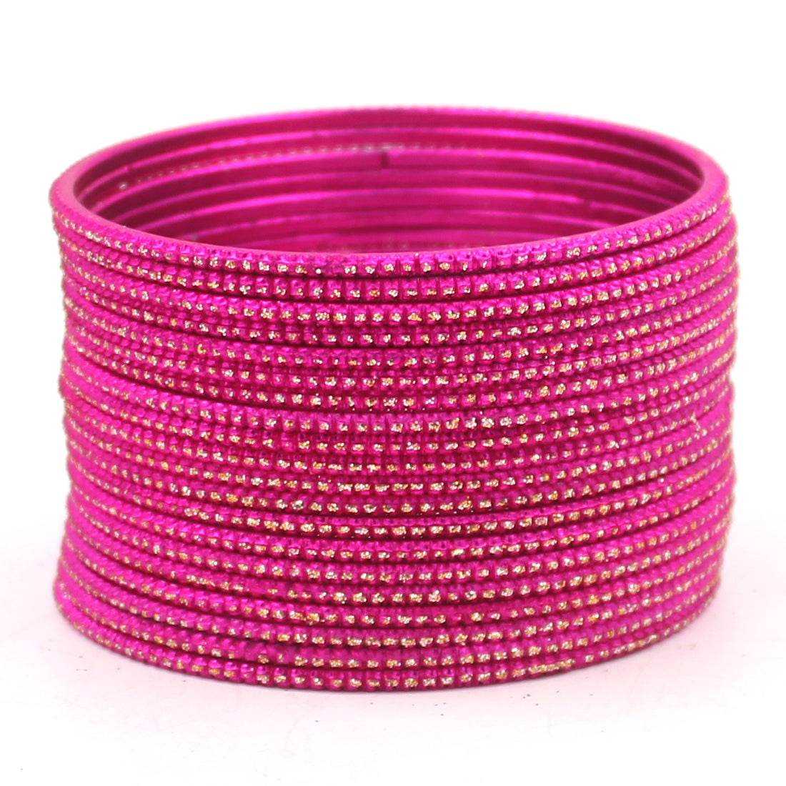 Set of 24 Glitter Bangles by T4 Jewels Rani T4 Jewels