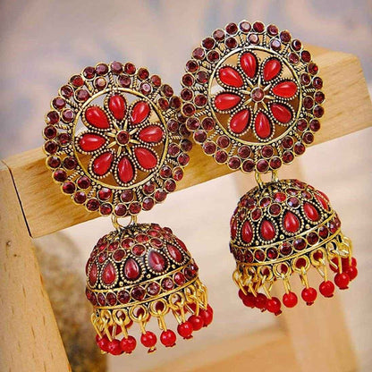 T4 Jewels Flower Design Latest Adjustable Earrings